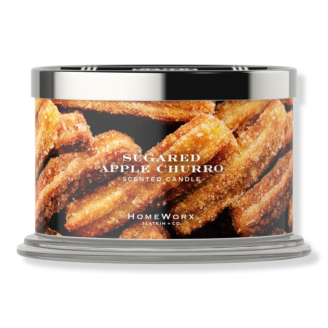 HomeWorx Sugared Apple Churro 4-Wick Scented Candle #1