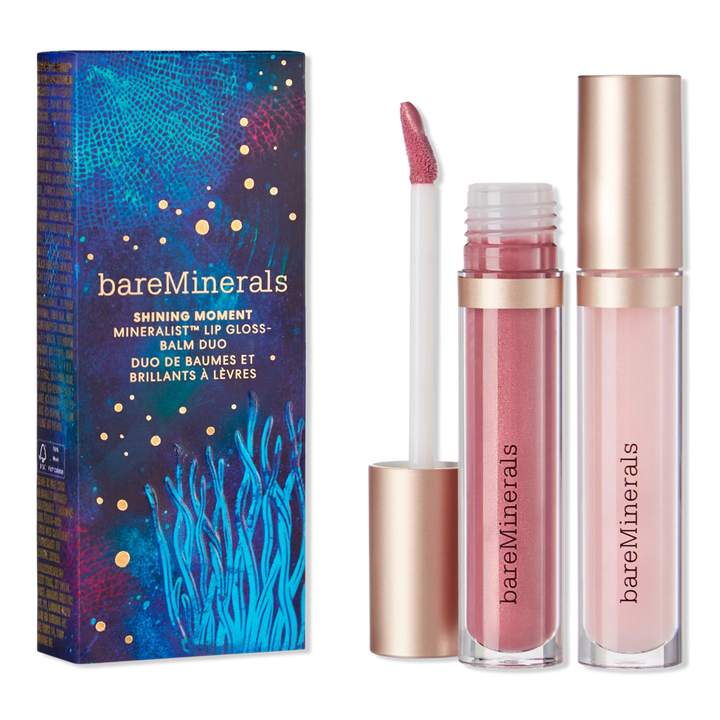 bareMinerals Shining Moment Mineralist Lip Gloss-Balm Duo #1