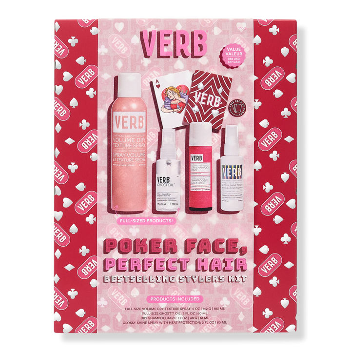 Verb Poker Face, Perfect Hair Bestselling Stylers Kit #1