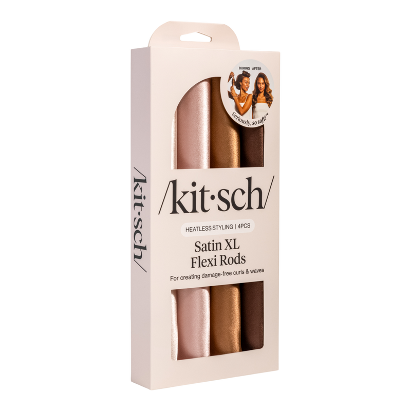 Kitsch - Rosewood Jumbo Satin Flexi Rods | Ulta Beauty