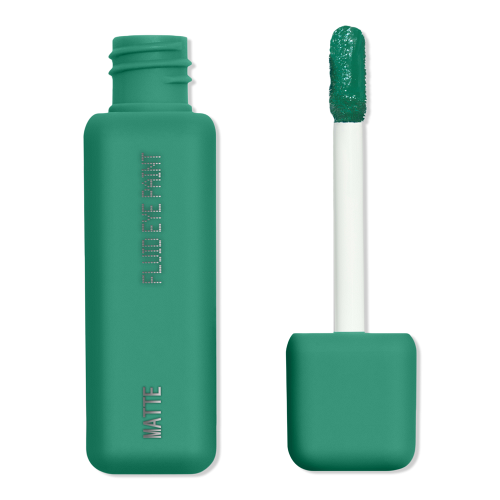 About-face Matte Fluid Eye Paint - Crocodile Rock