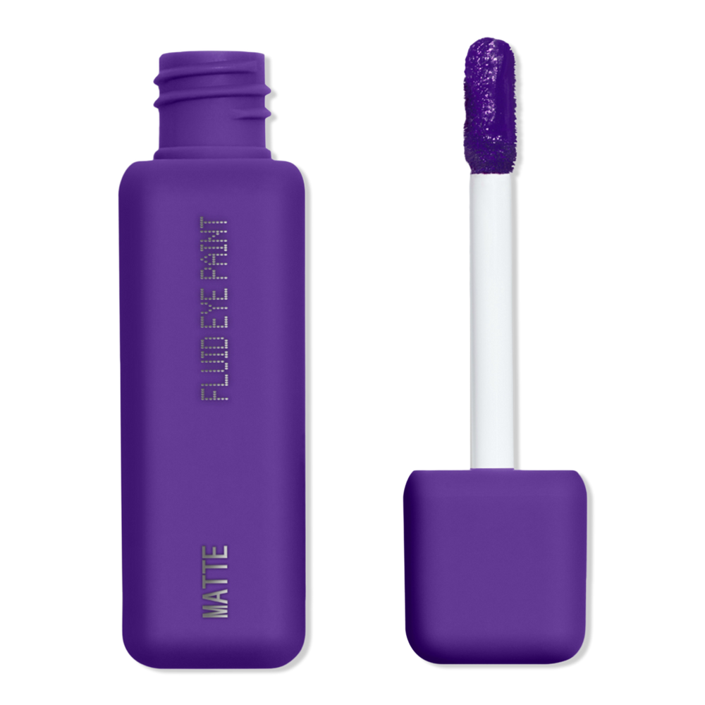 About-face Matte Fluid Eye Paint - Morning Glory In Blue