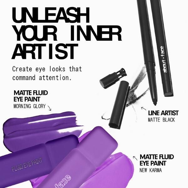 about-face Matte Fluid Eye Paint #8