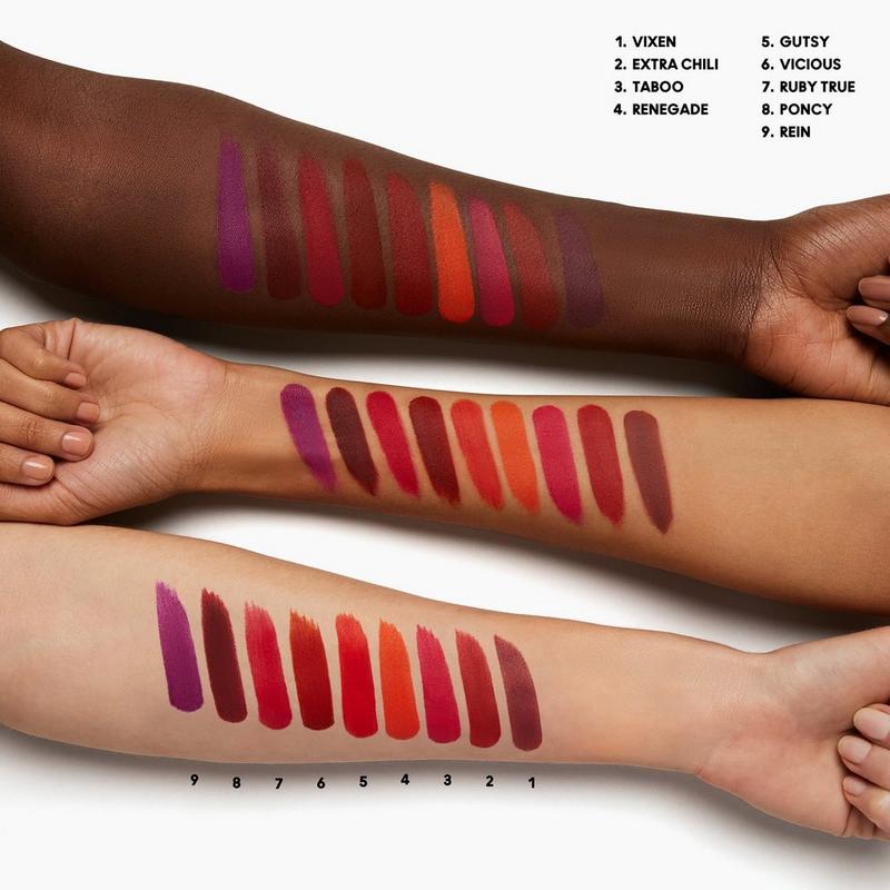 lip m.a.c chili Mac Lipstick, Delivering a blur of soft MAC Matte Lipstick, Smooth Texture,