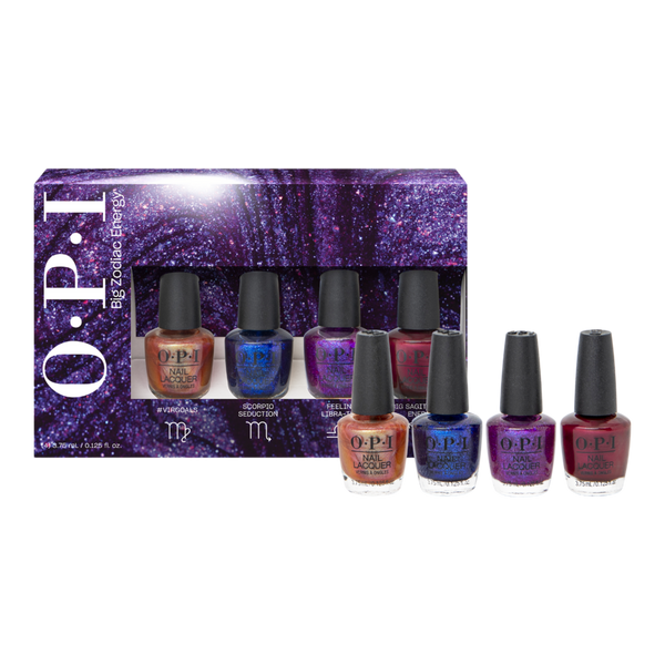 OPI Big Zodiac Energy 4 Piece Nail Lacquer Mini Pack #2