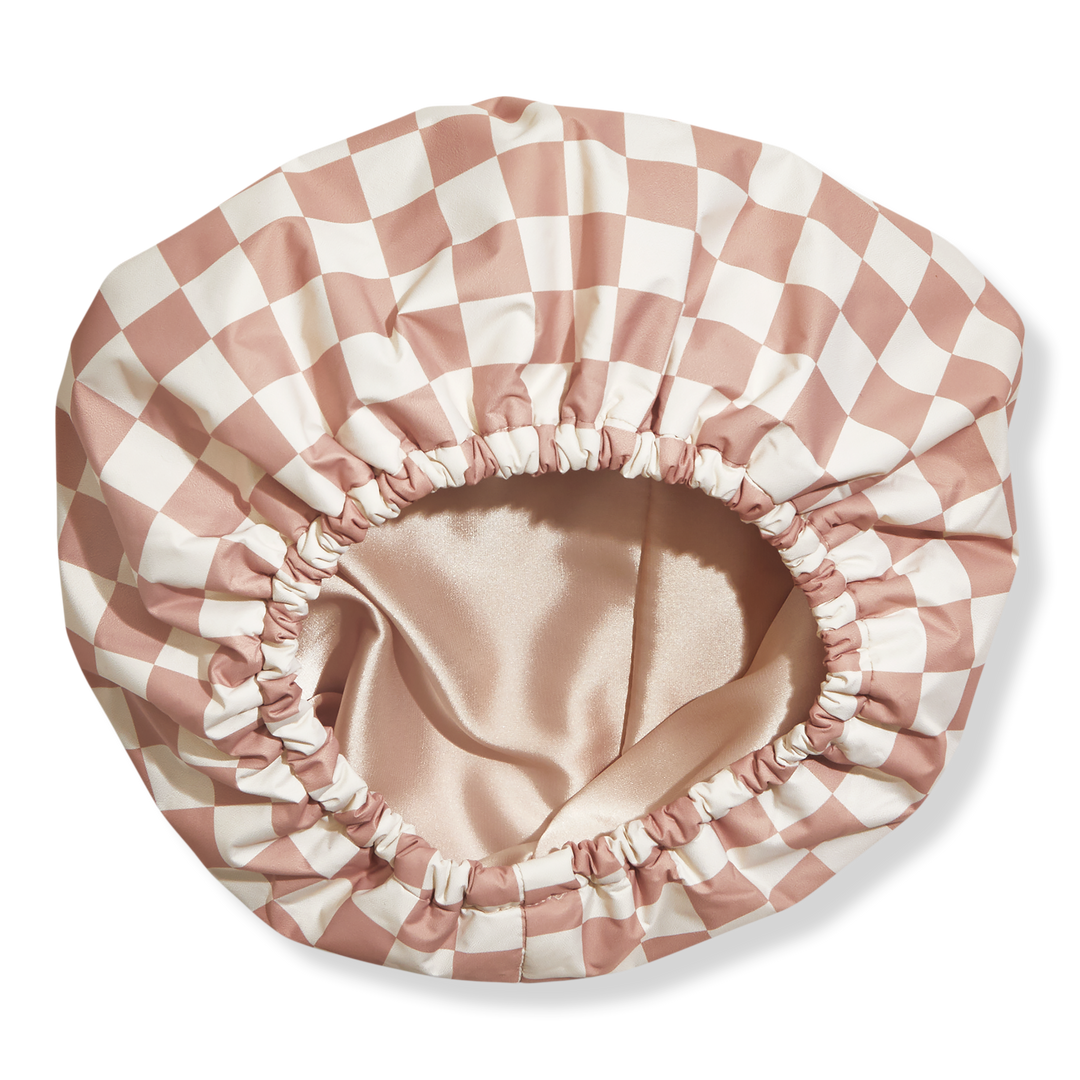 Kitsch Satin-Lined Shower Cap #1