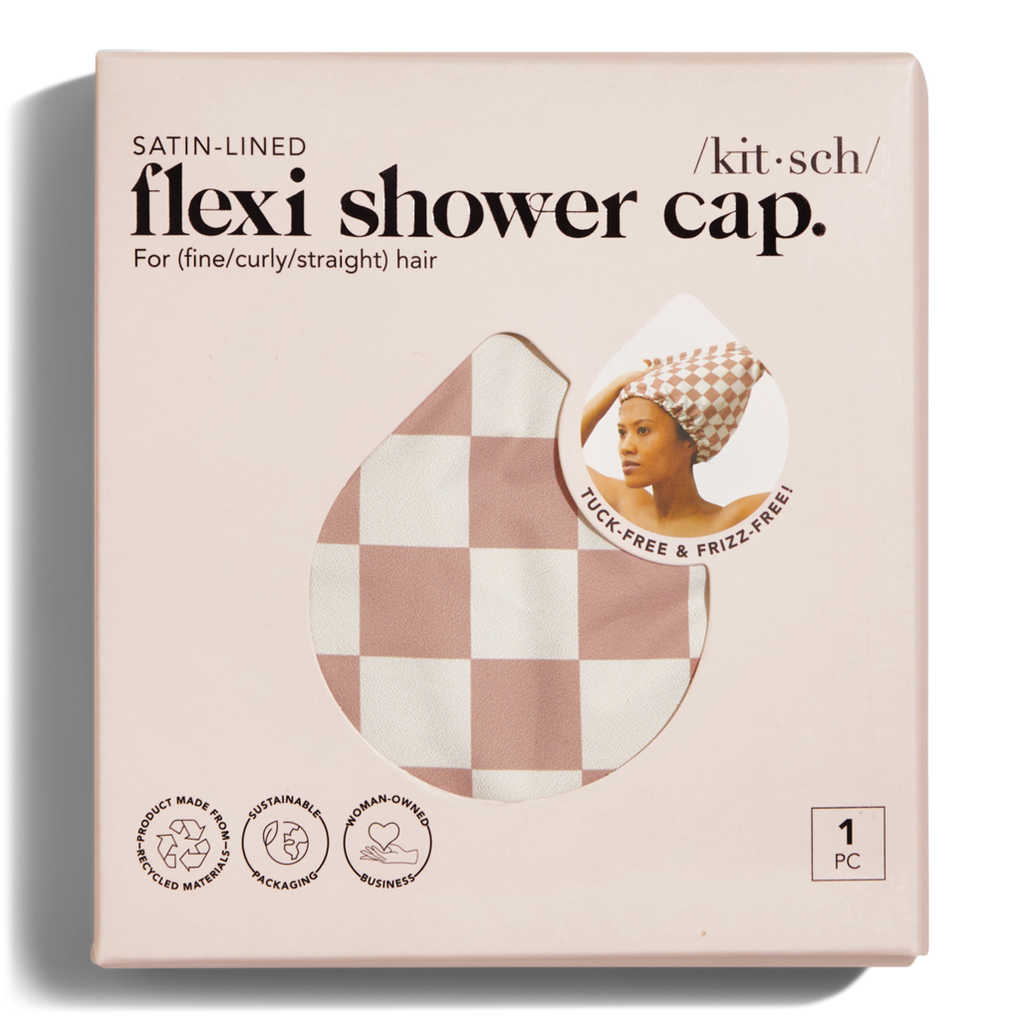 Shop Eco-Friendly Shower Caps - KITSCH Free Shipping over $35