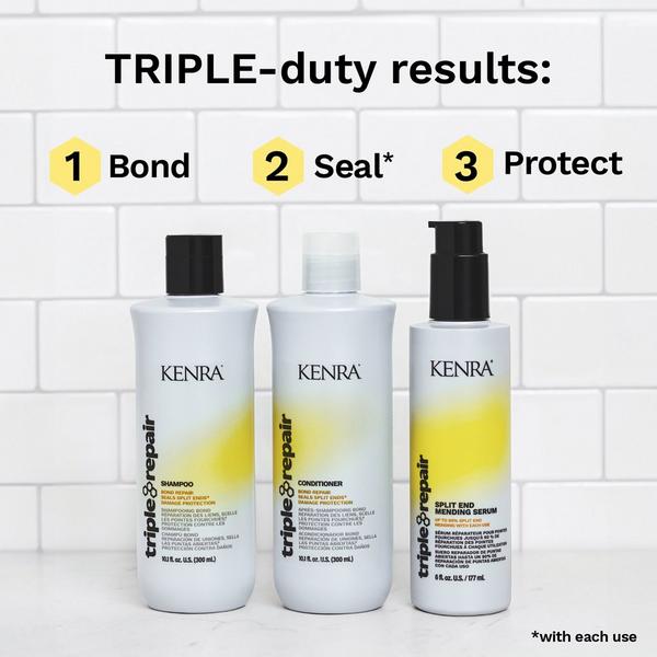 Kenra Professional Triple Repair Shampoo Bonding for Damaged Hair #4