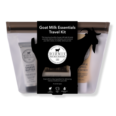 Dionis Vanilla Bean Goat Milk Travel Kit