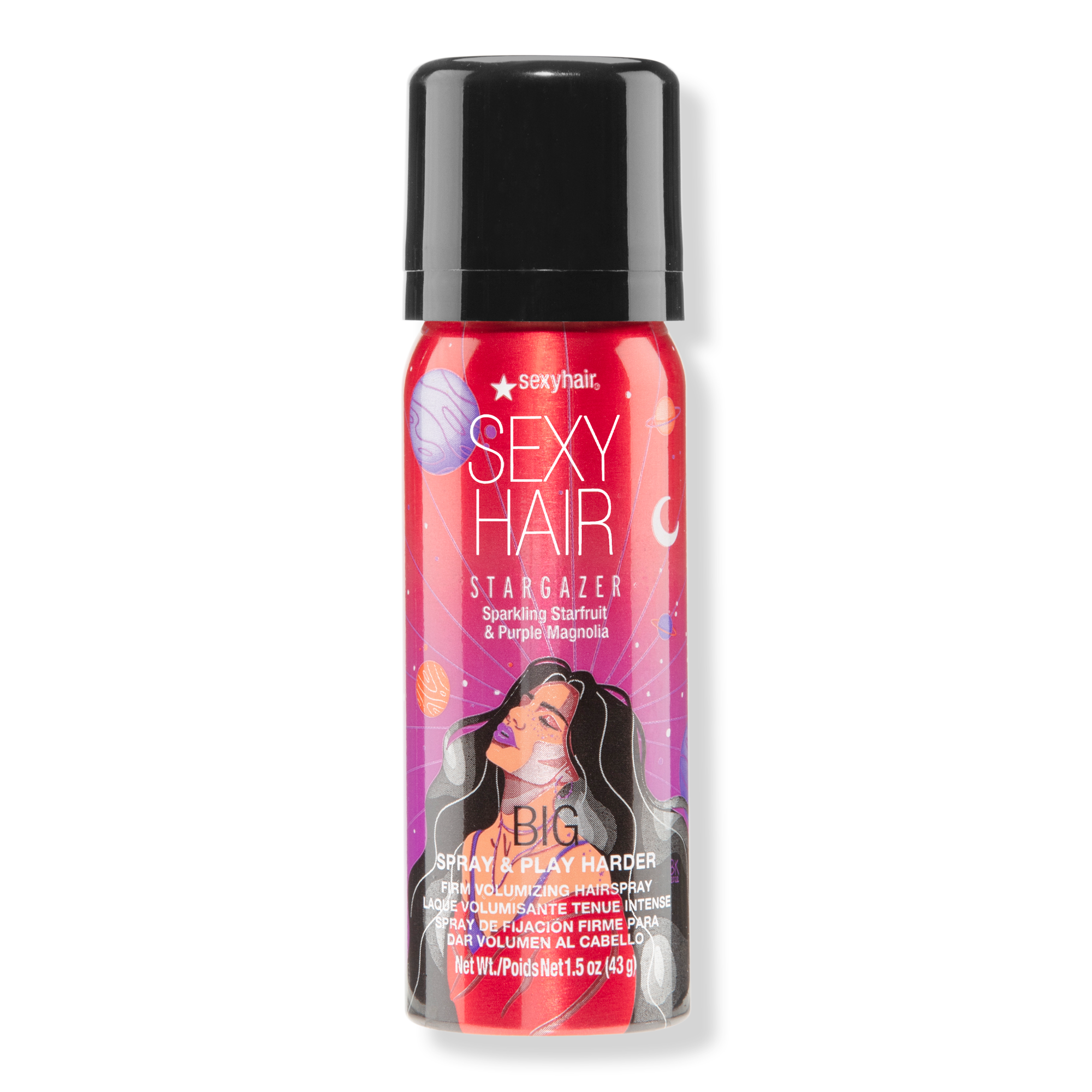 Sexy Hair Travel Size Spray & Play Harder Stargazer Firm Volumizing Hairspray #1