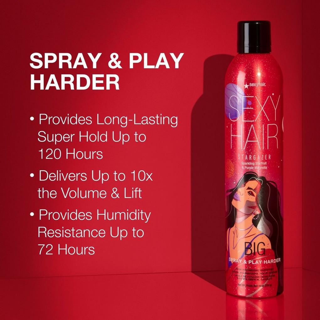 Big Sexy Hair Spray & Play Volumizing Hairspray 10 oz - Pack of 2