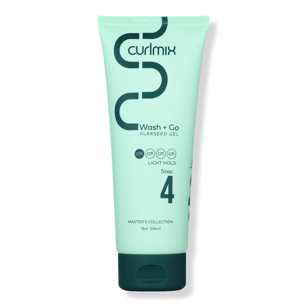 CurlMix Wash and Go Flaxseed Gel for Curly Hair - Light Hold