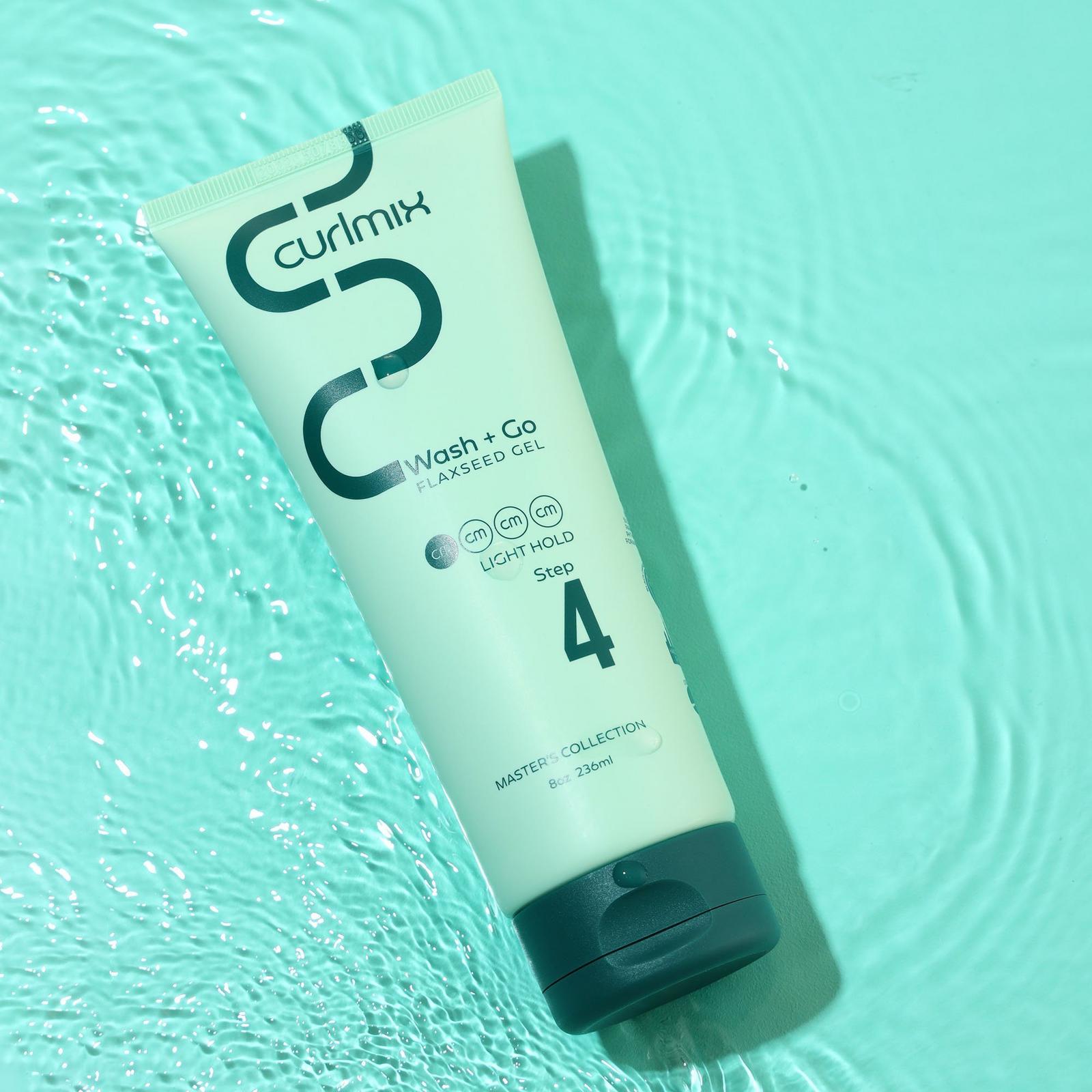 Wash and Go Flaxseed Gel for Curly Hair