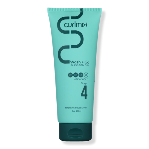 CurlMix - Heavy Hold Wash and Go Flaxseed Gel for Curly Hair