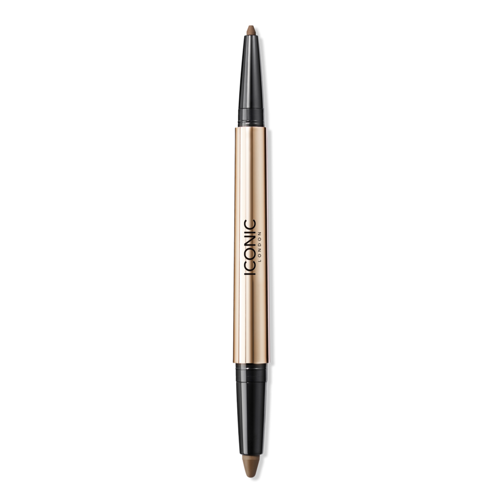 Iconic London Smokey Eye Duo Dual-ended Kajal Eyeliner - Chocolate Brown In Brown