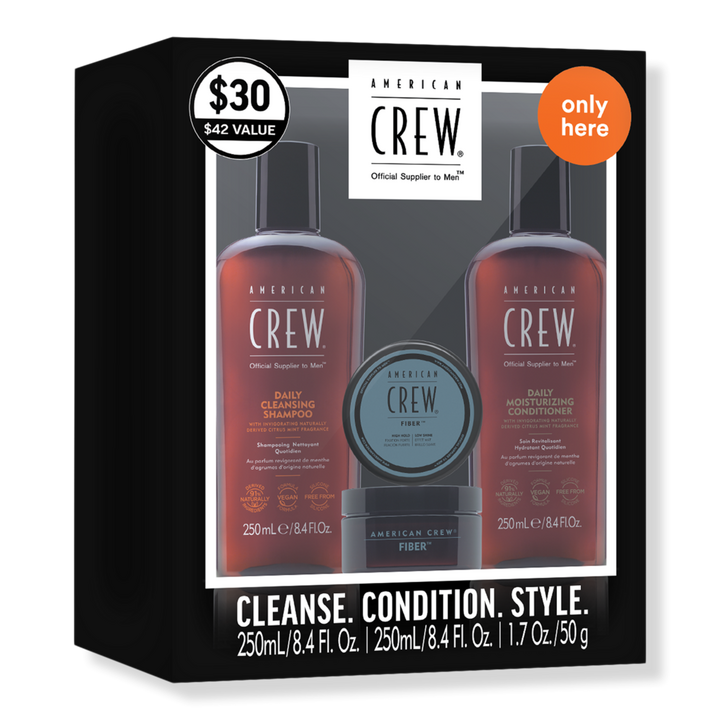 American Crew Cleanse Condition Style Exclusive Gift Set #1