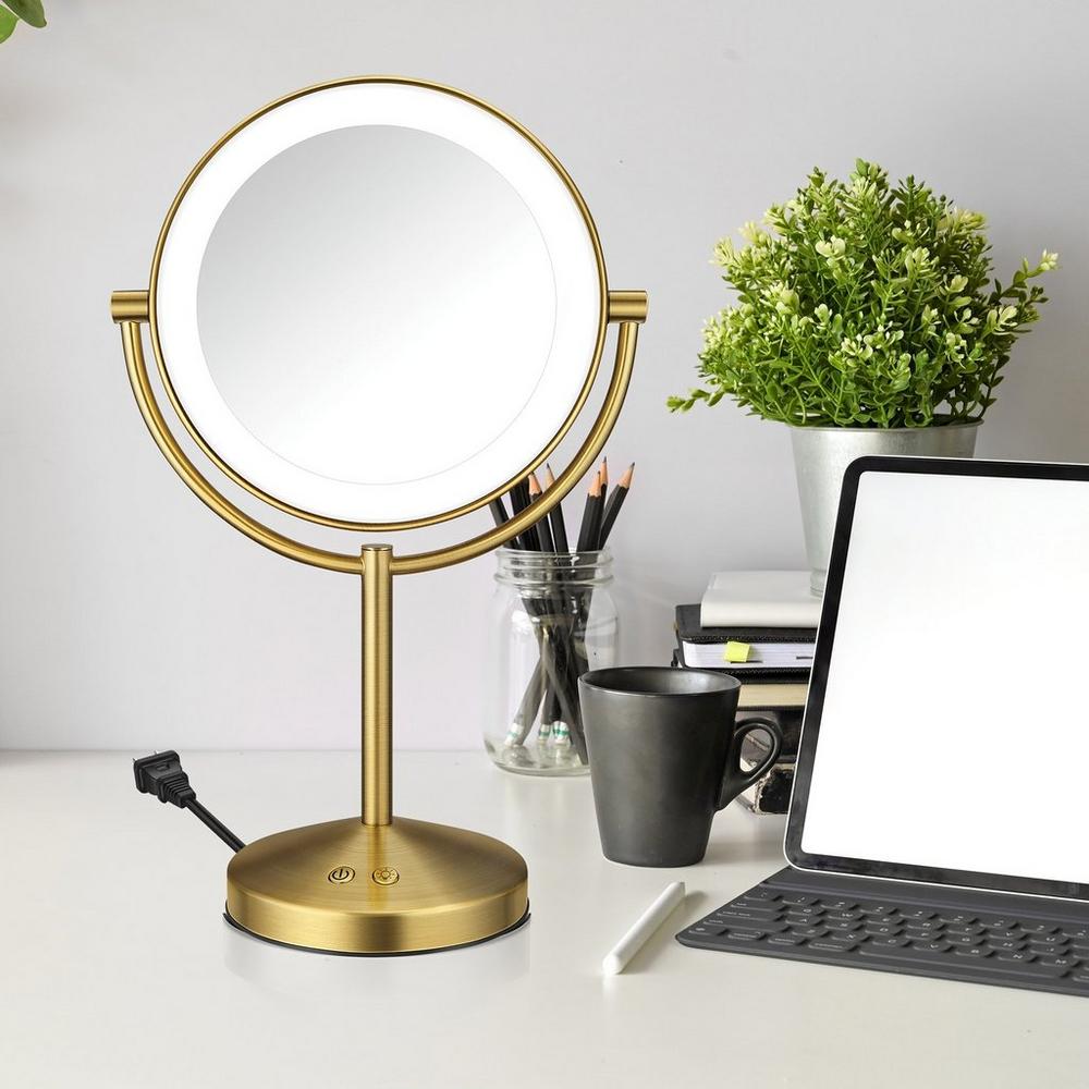 Halo Double-Sided Lighted Makeup Mirror