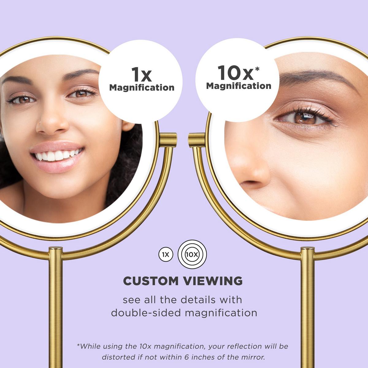 Ulta lighted makeup mirror discount