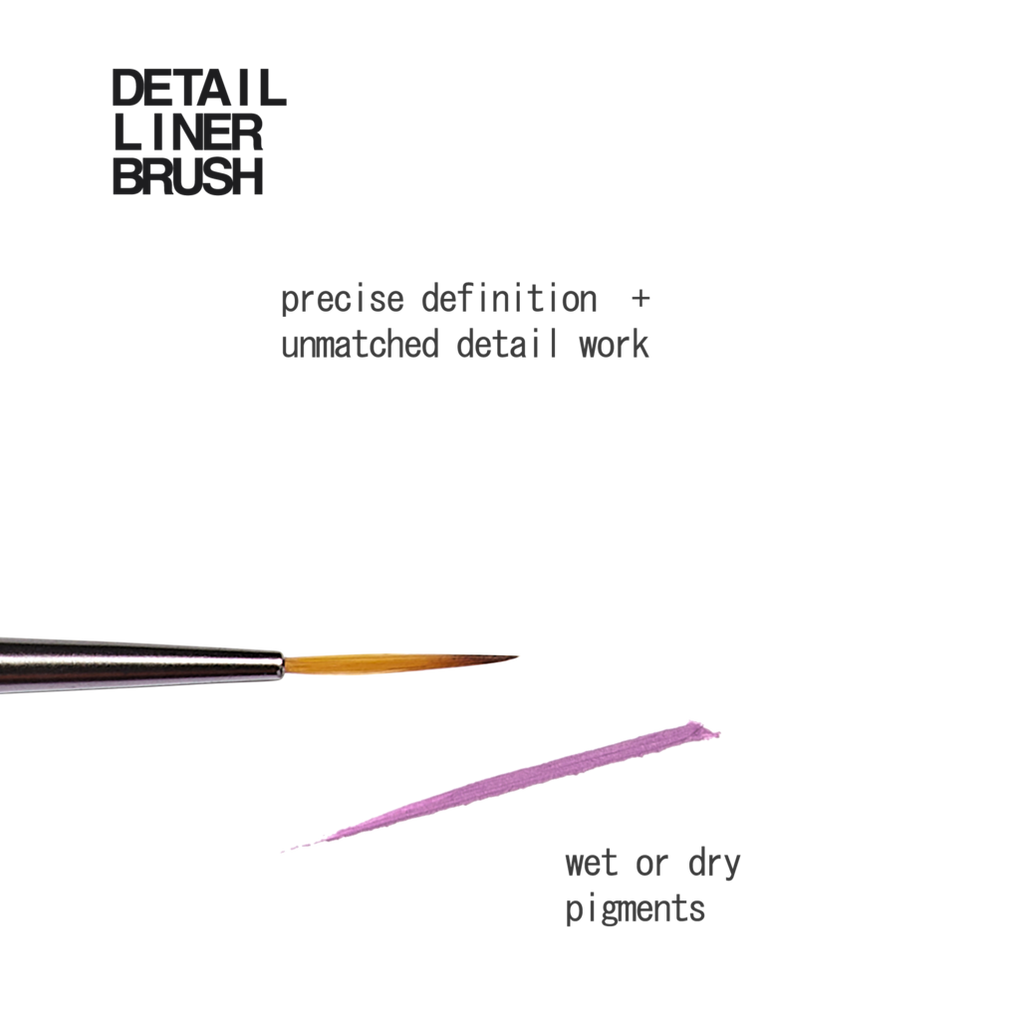 M250-0 - Detail Liner Eyeliner Brush
