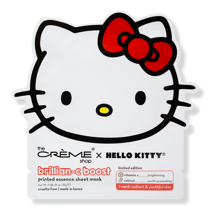 Hello Kitty Luv U So Matcha Printed Essence Sheet Mask - The Crème