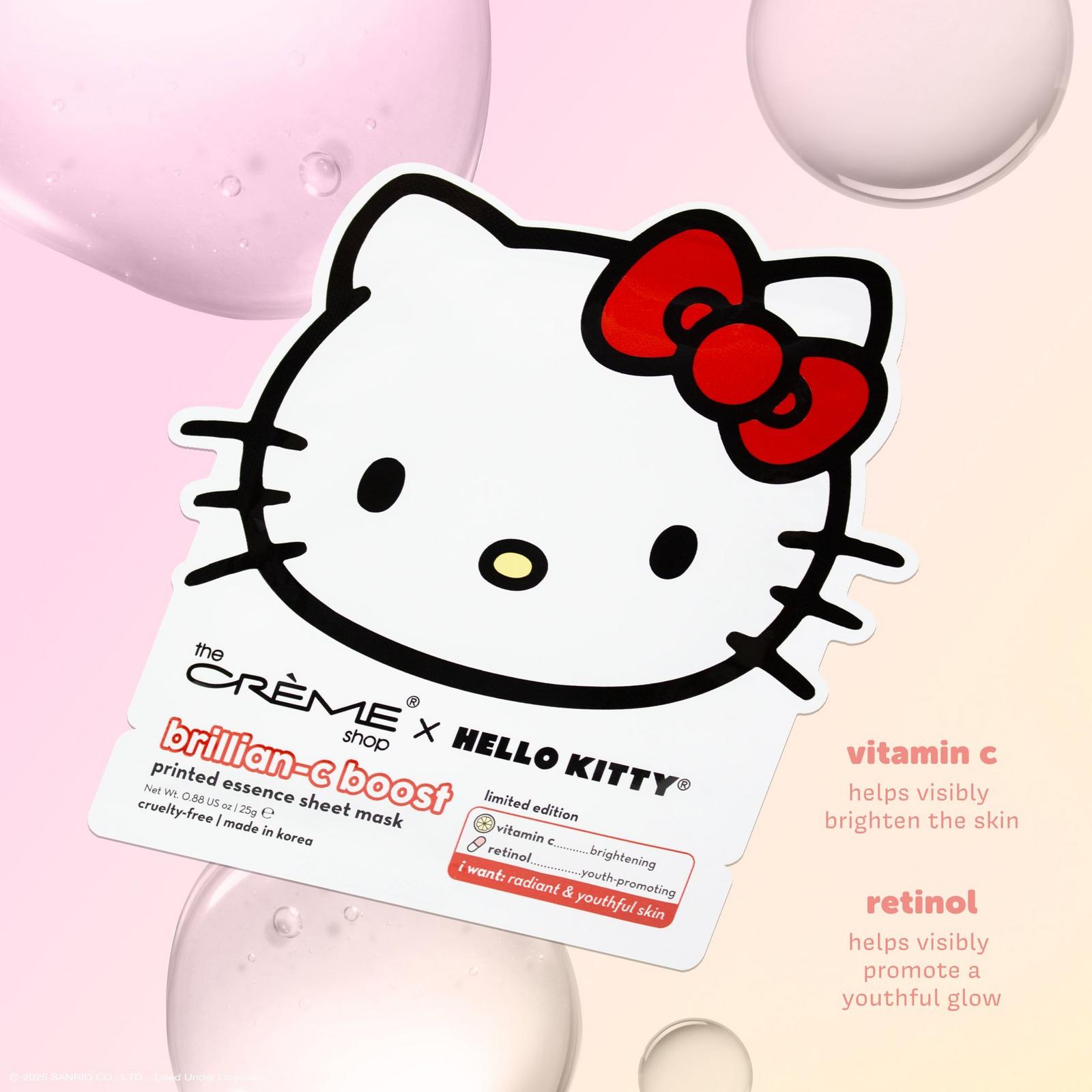 Hello Kitty Brillian-C Boost Printed Essence Sheet Mask