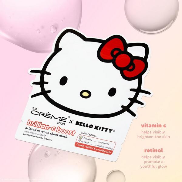 The Crème Shop Hello Kitty Brillian-C Boost Printed Essence Sheet Mask #3
