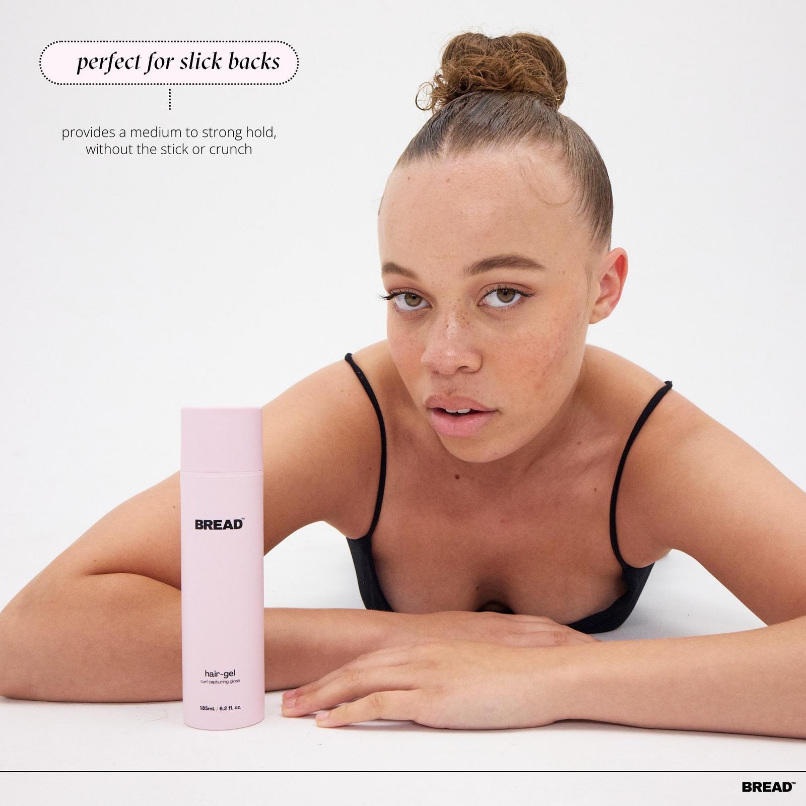 Hair Gel: Long-Wear Curl Capturing Gloss