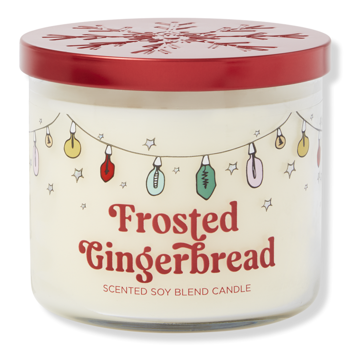 ULTA Beauty Collection Frosted Gingerbread Scented Soy Blend Candle #1