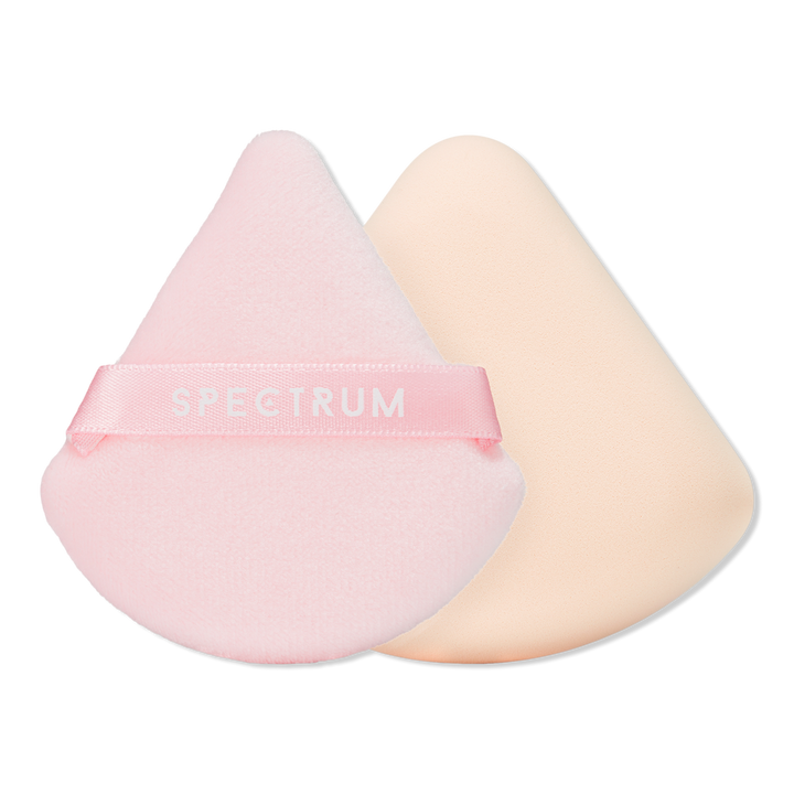 Spectrum Pink Velour & Marble Rubycell Powder Puff Duo #1