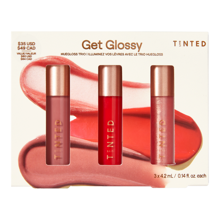 Live Tinted Get Glossy Huegloss Trio #1