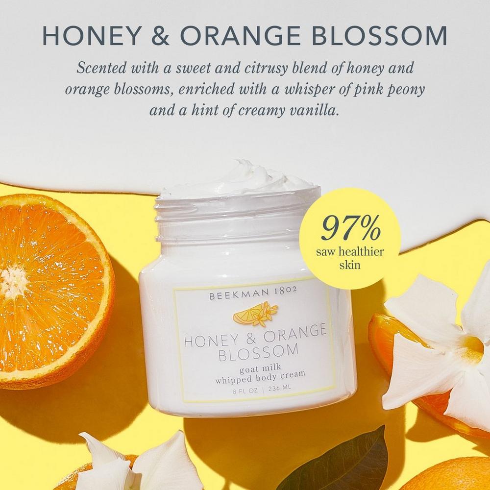 Honey & Orange Blossom Whipped Body Cream