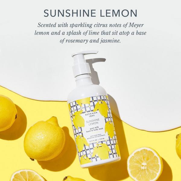 Beekman 1802 Sunshine Lemon Hand & Body Wash #3