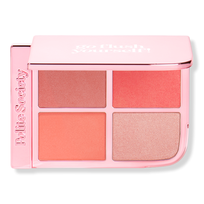 Polite Society Go Flush Yourself Blush & Highlight Face Palette