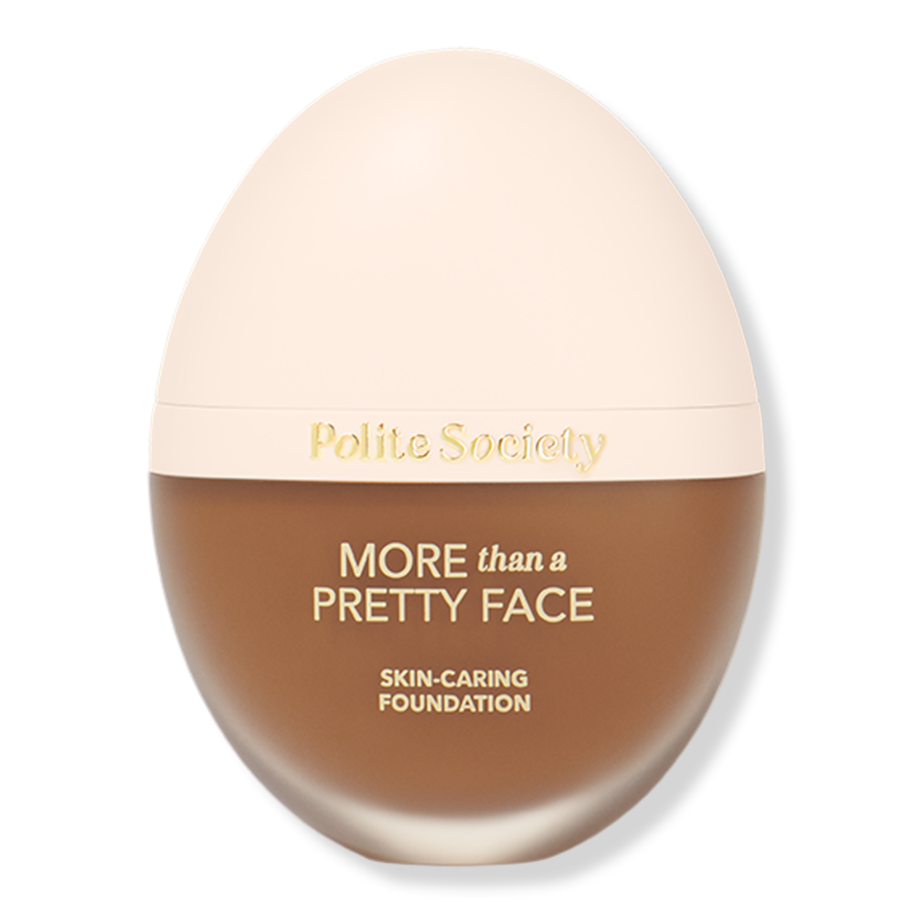 Polite Society More Than A Pretty Face Skin-caring Foundation - Very Tan Cool