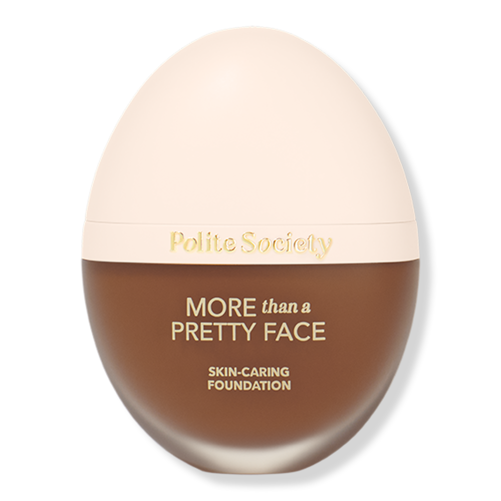 Polite Society More Than A Pretty Face Skin-caring Foundation - Very Deep Warm