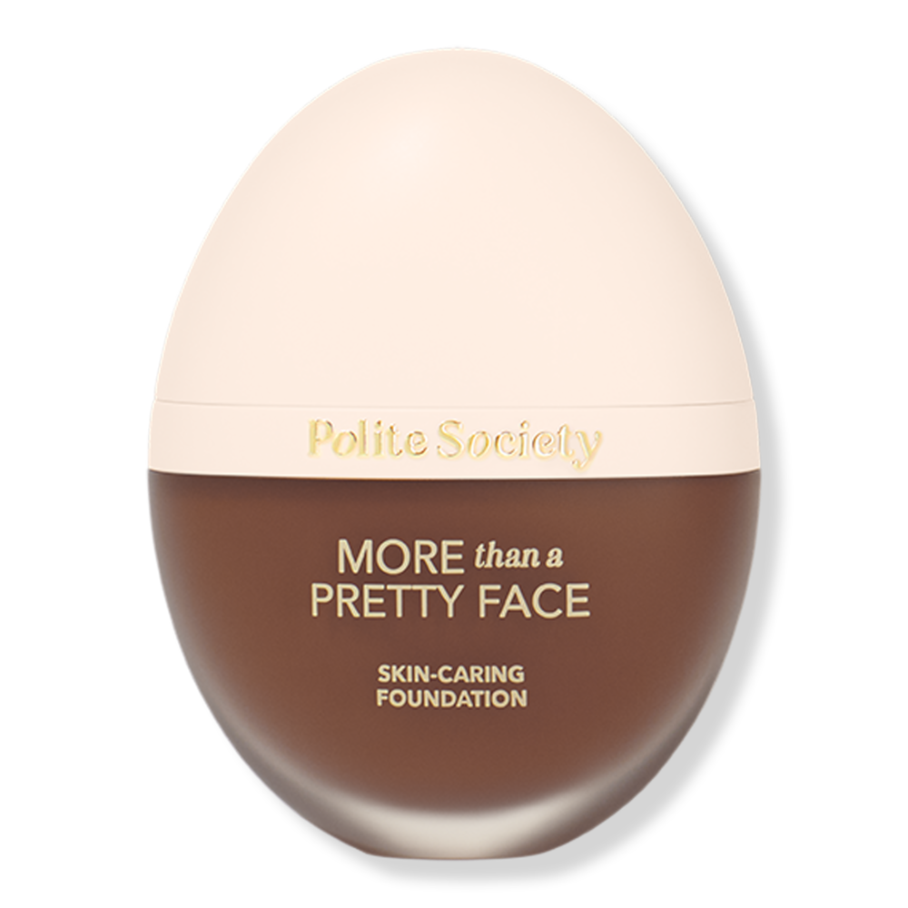 Polite Society More Than A Pretty Face Skin-caring Foundation - Very Deep Neutral 1