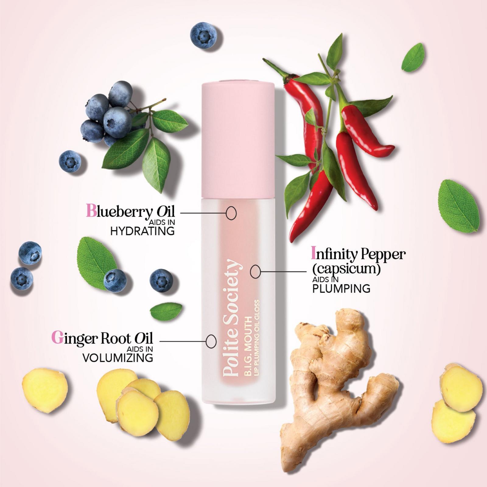 B.I.G. Mouth Lip Plumping Oil Gloss - Shimmer