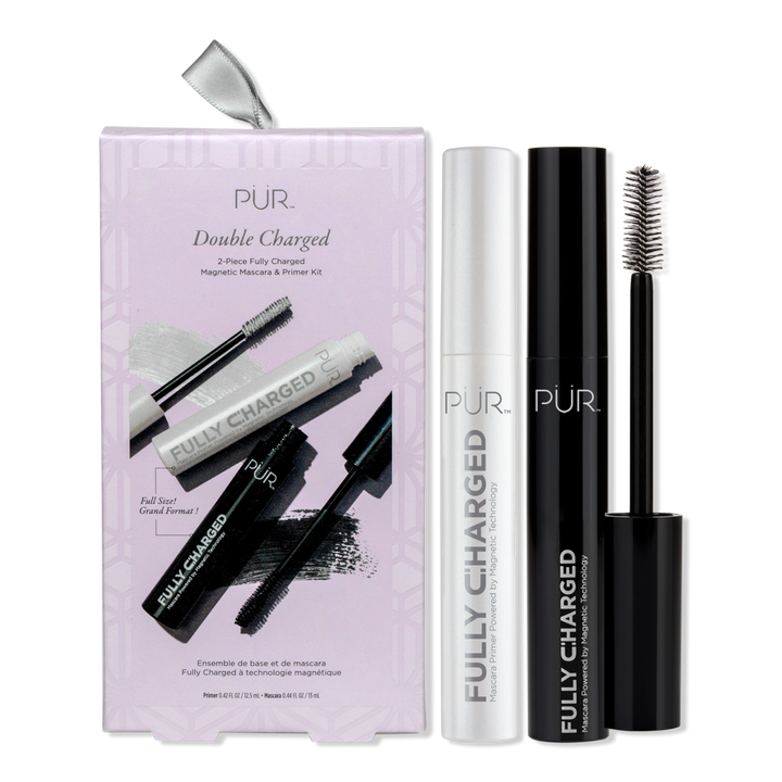 PÜR Double Charged 2-Piece Fully Charged Magnetic Mascara & Primer Kit #1