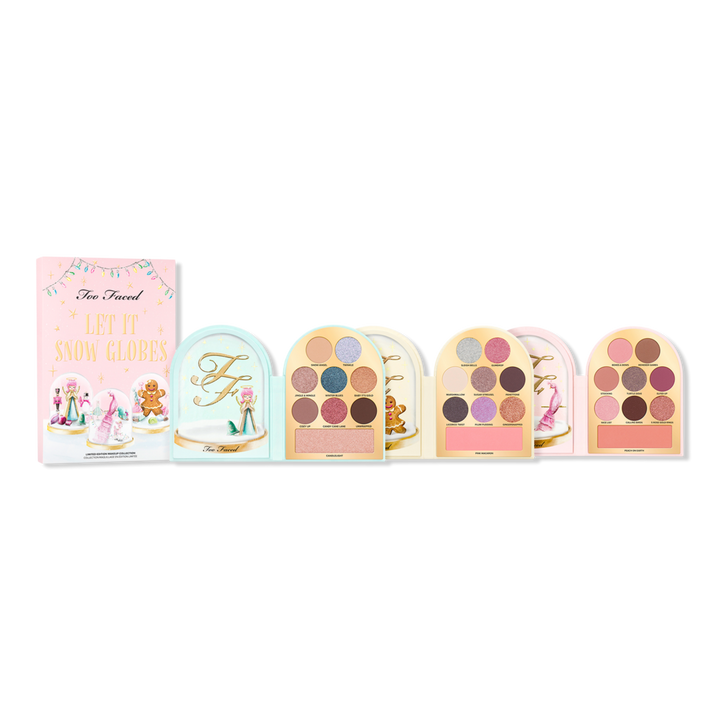 Too Faced Let It Snow Globes Three-Piece Eyeshadow Palette Gift Set #1