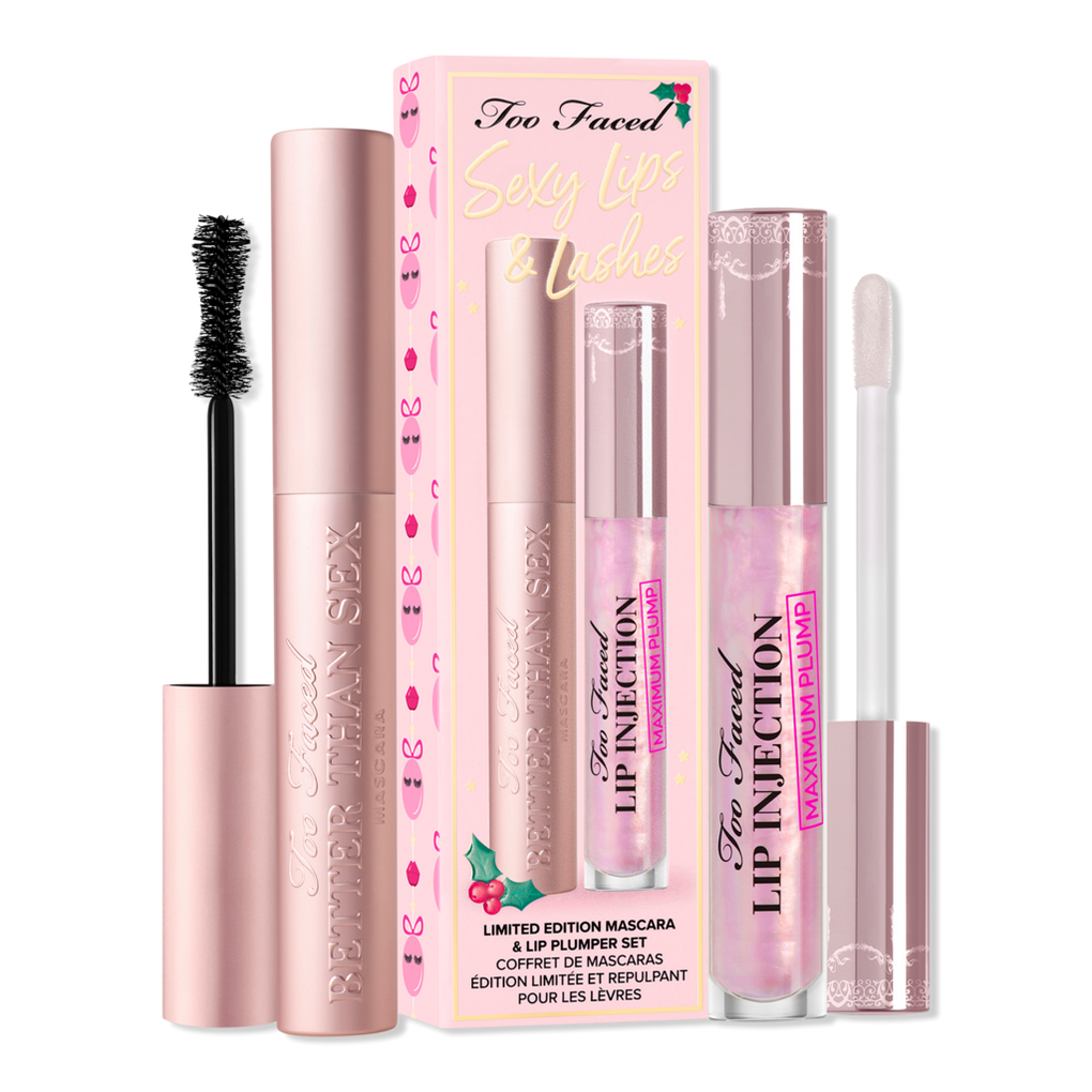 Sexy Lips & Lashes Mascara and Lip Plumper Set - Too Faced