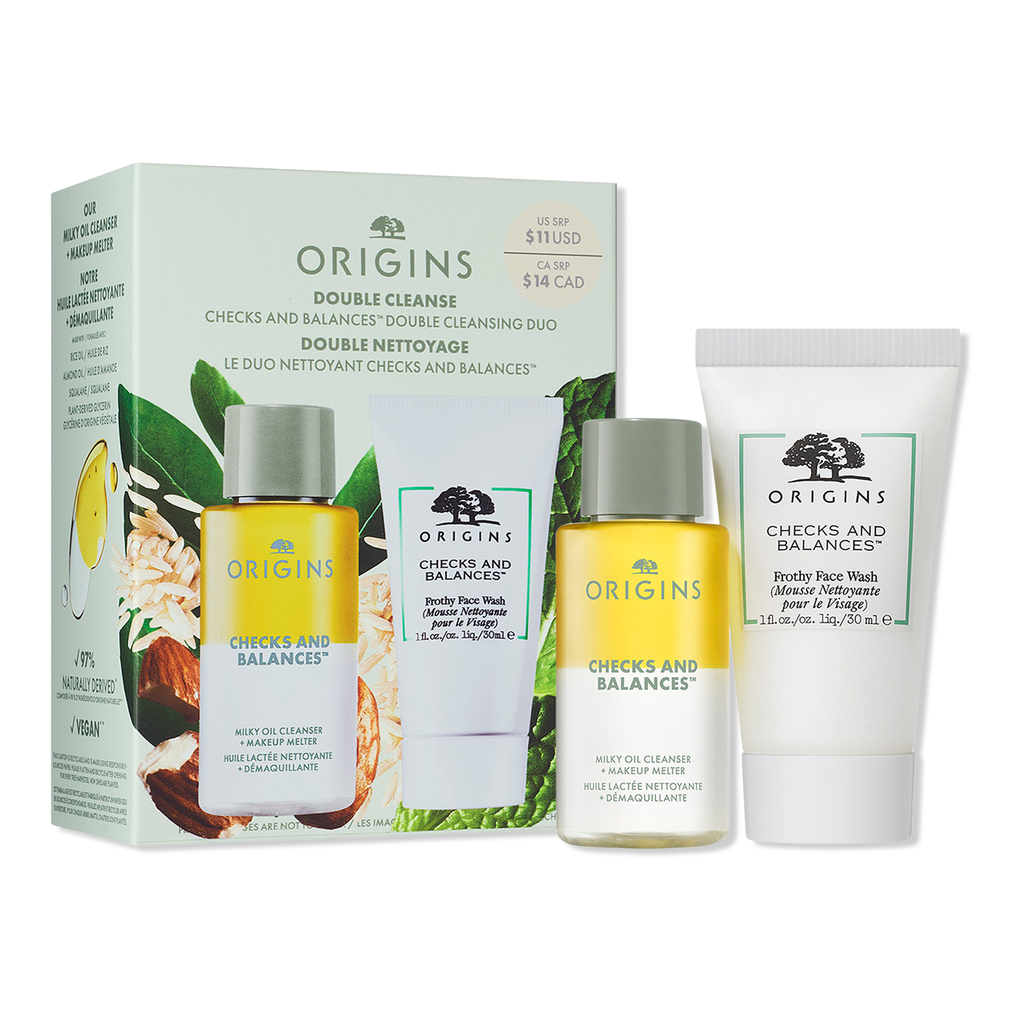 Origins Double Cleanse Checks and Balances Double Cleansing Duo #1