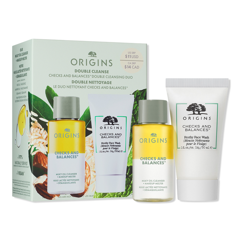 Origins - Double Cleanse Checks and Balances Double Cleansing Duo