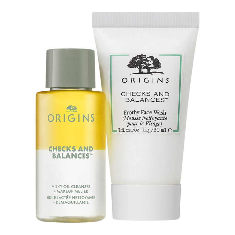 Origins - Double Cleanse Checks and Balances Double Cleansing Duo