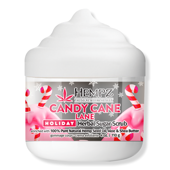 Hempz Limited Edition Candy Cane Lane Herbal Body Scrub #1