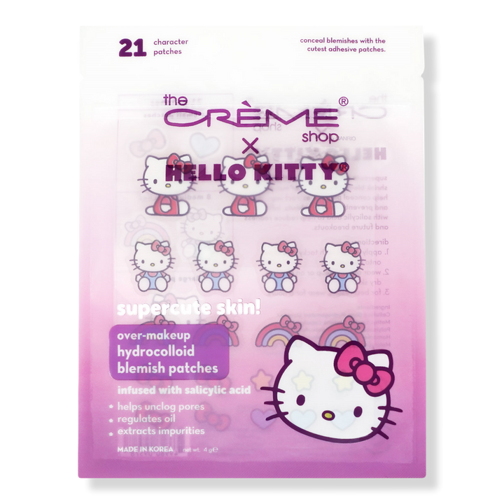 Hello Kitty Supercute Skin! Over-Makeup Blemish Patches - The Crème ...