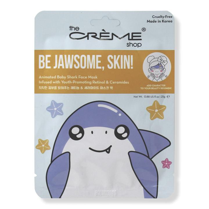 The Crème Shop Be Jawsome, Skin! Animated Baby Shark Sheet Mask #1