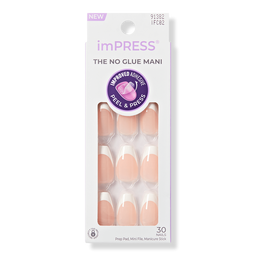 Kiss imPRESS Design Medium Press On Manicure Nails - Ideal