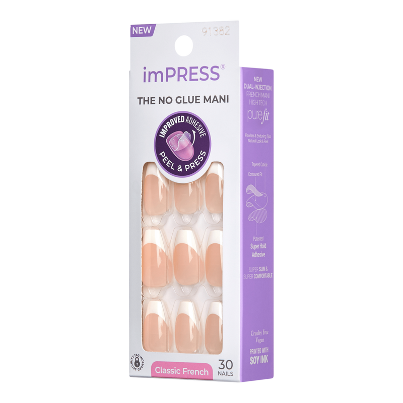 Kiss imPRESS Design Medium Press On Manicure Nails #3