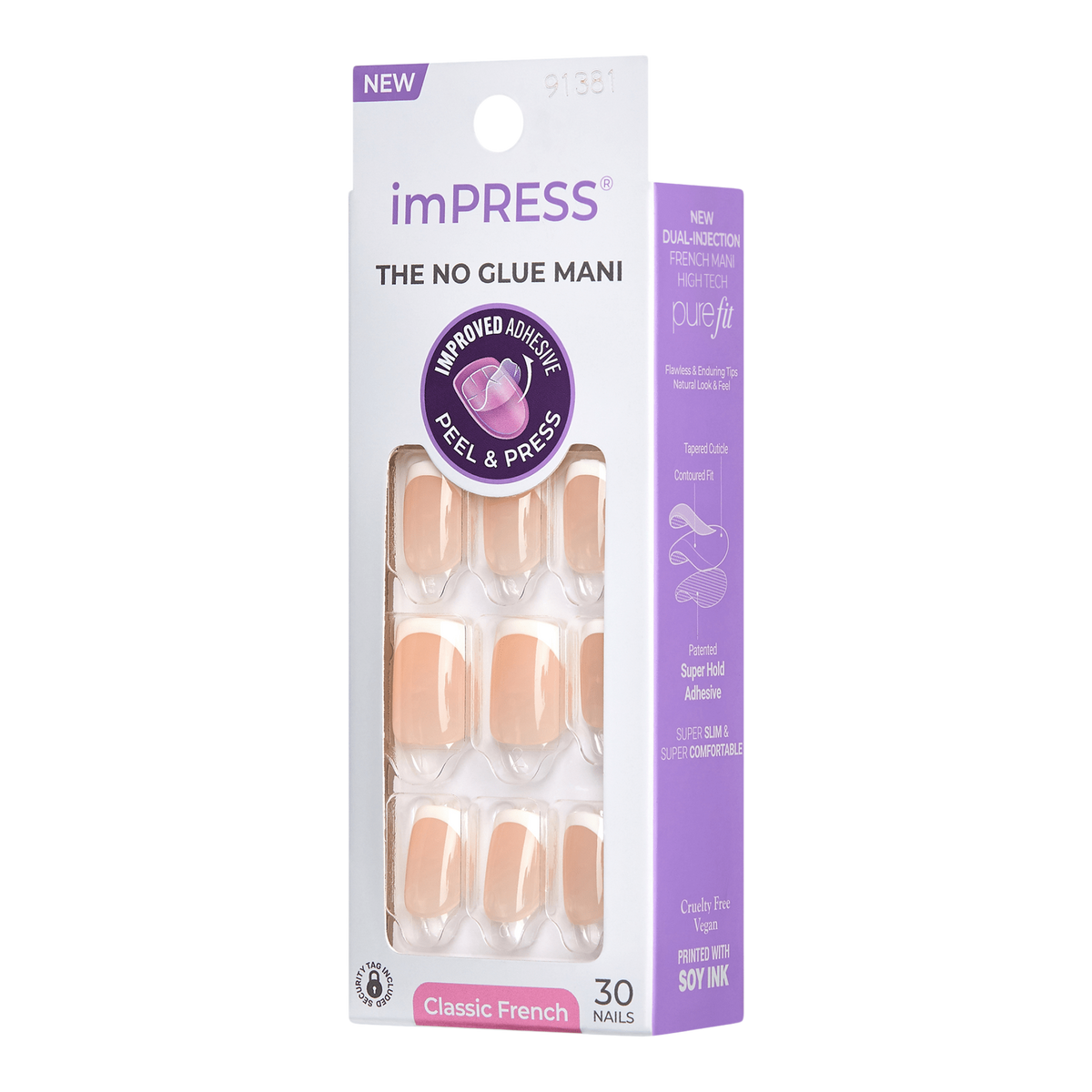 imPRESS Design Short Press-On Manicure Nails