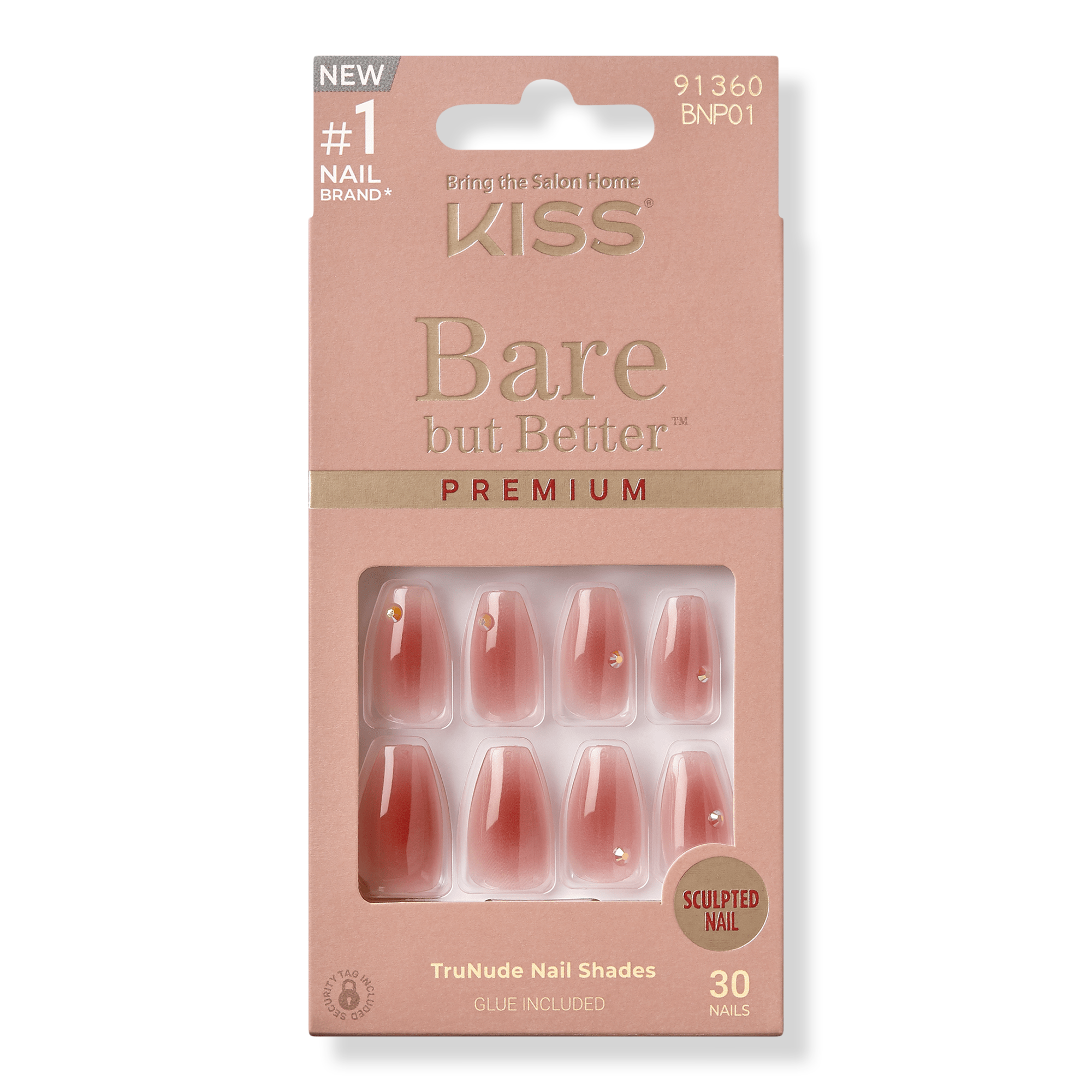 Kiss Bare but Better Premium Press On Nails #1